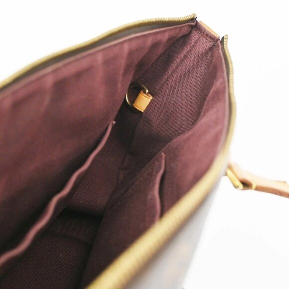 LOUIS VUITTON LV Iena PM Shoulder Bag Monogram Leather Brown M42268 11KB692 - Picture 13 of 15